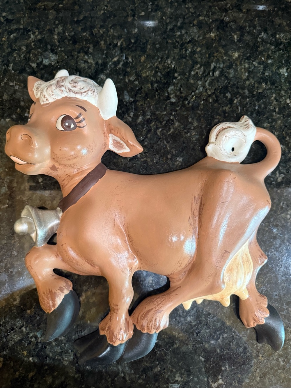 Vintage Holland Mold Handpainted Ceramic Cow